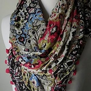 Feathers Infinity Scarf - Anthropologie